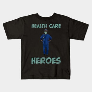 Health Care Heroes 2 - Woman in PPE Kids T-Shirt